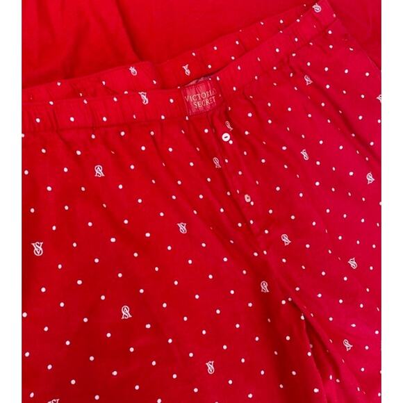 Victoria's Secret Red 2 Piece Pajama Set - PJs - XXL - Picture 7 of 8